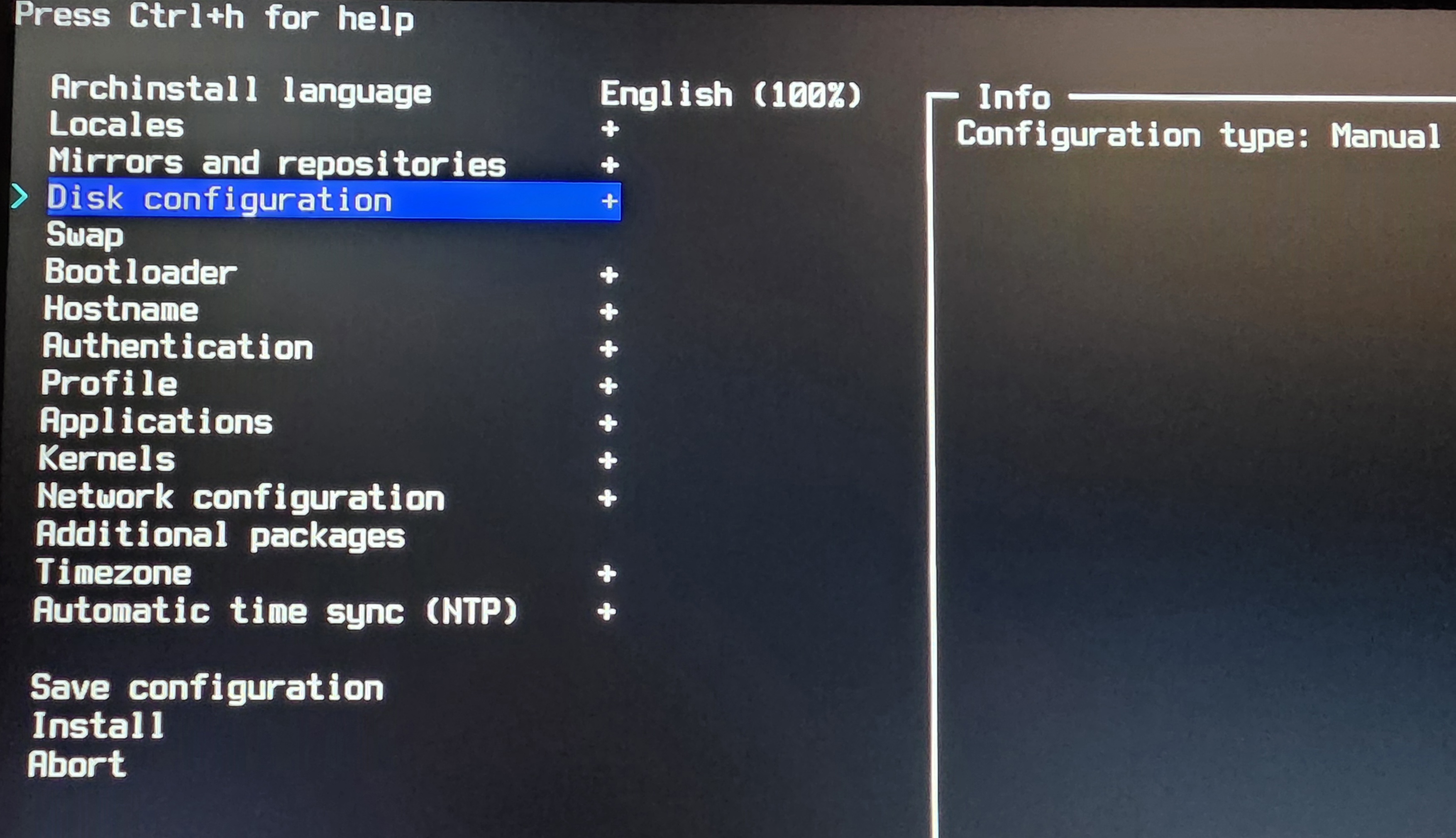 archinstall