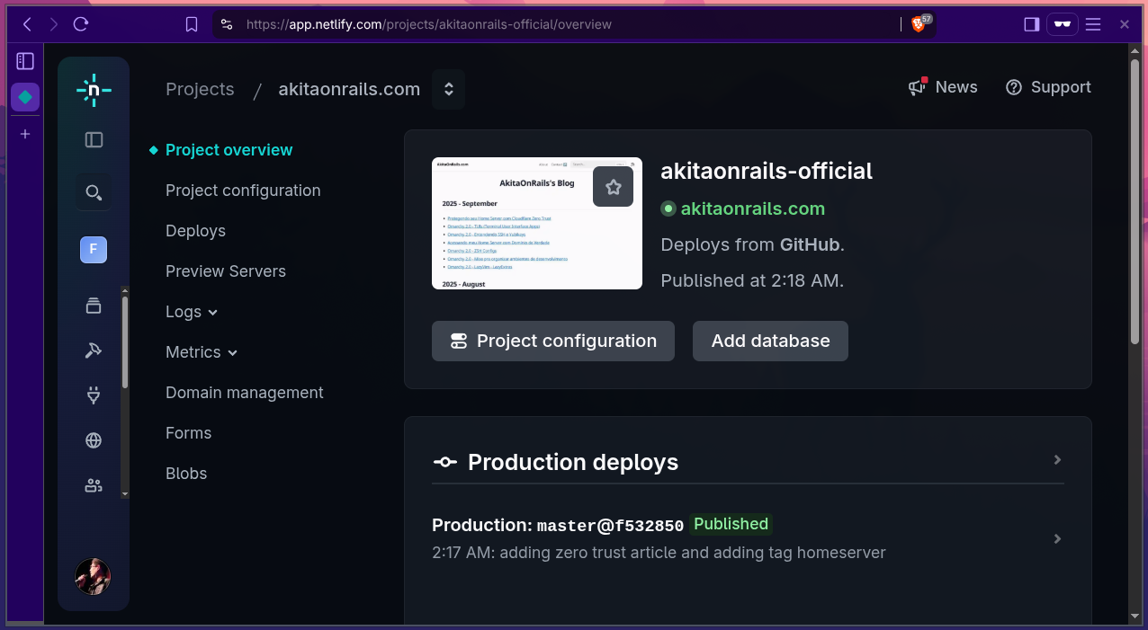 netlify project