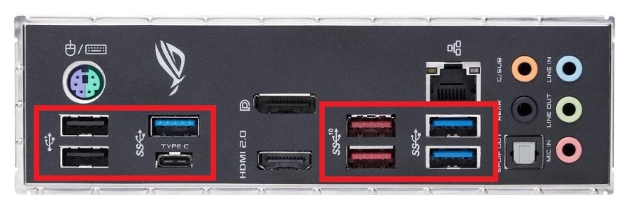 usb ports