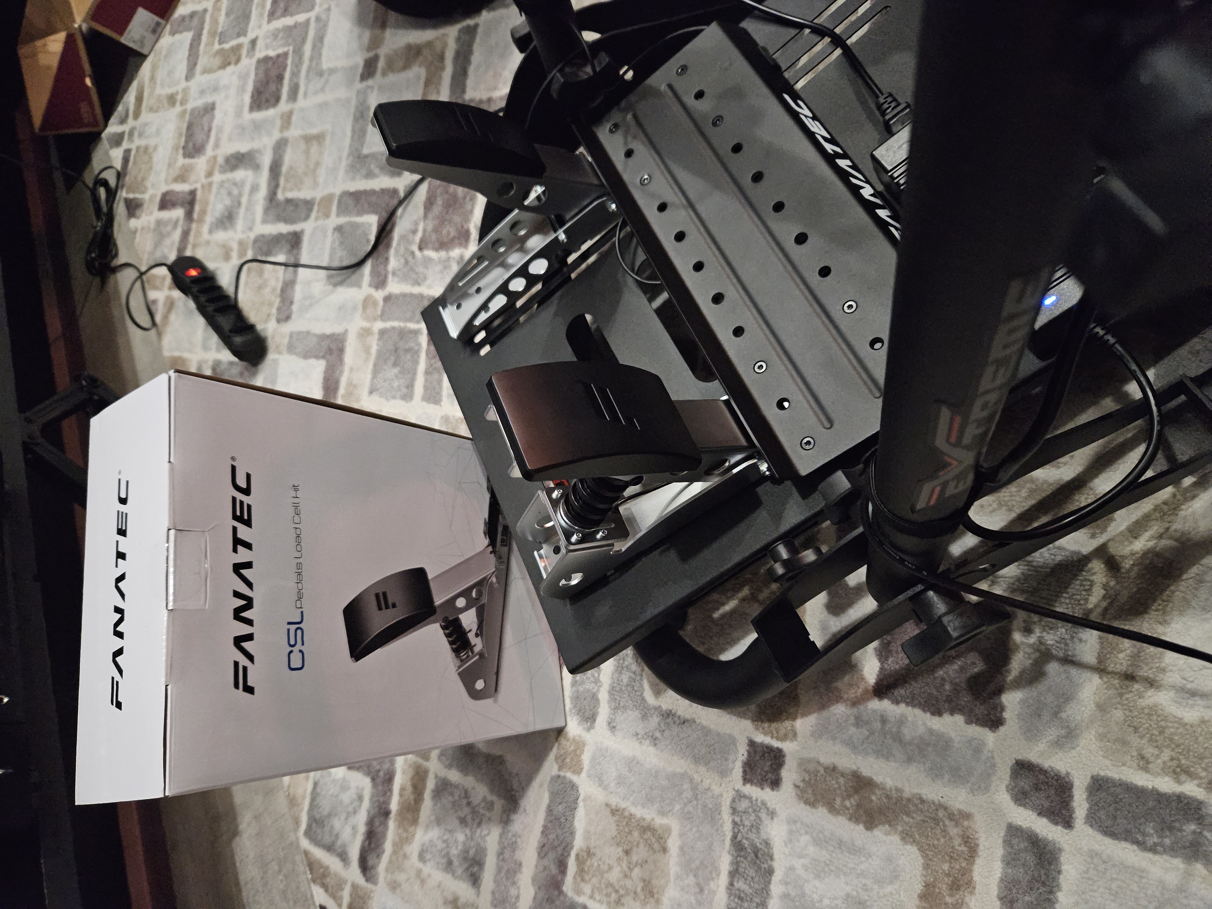 Pedais Fanatec CSL com Load Cell Kit