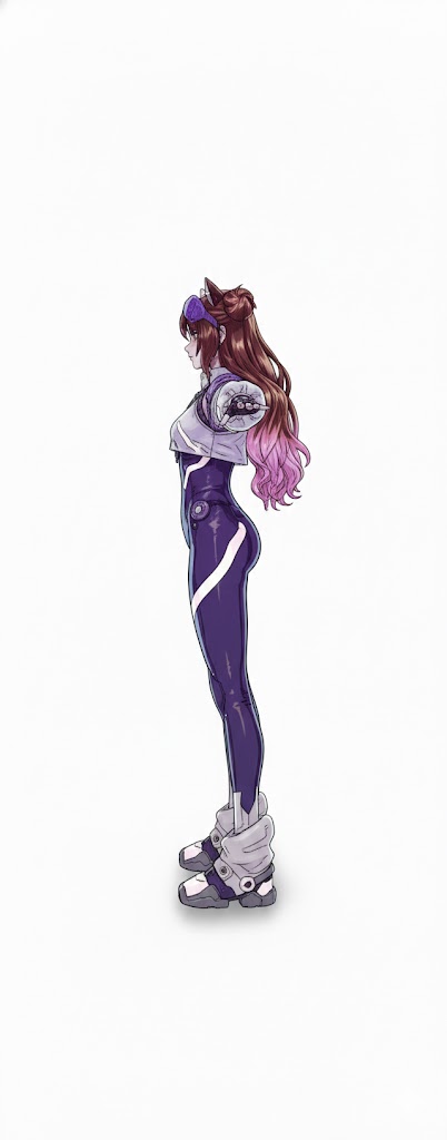 T-pose lateral esquerda