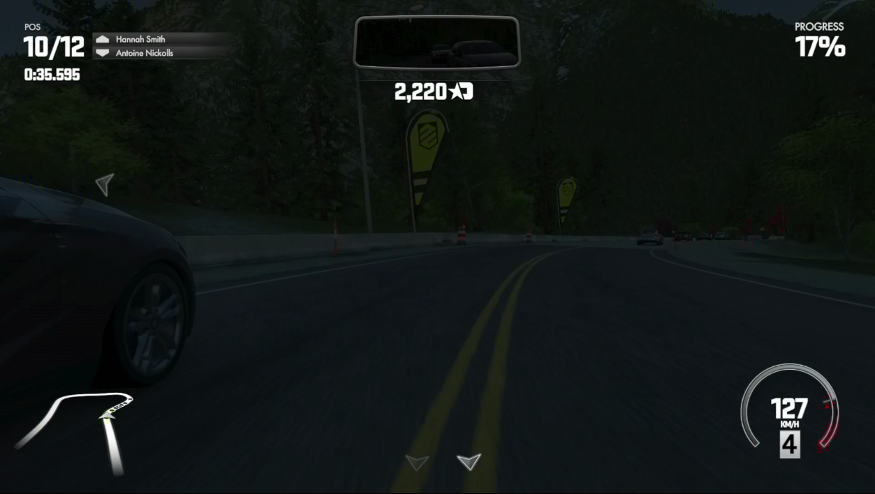 Canadá ao anoitecer ainda dim