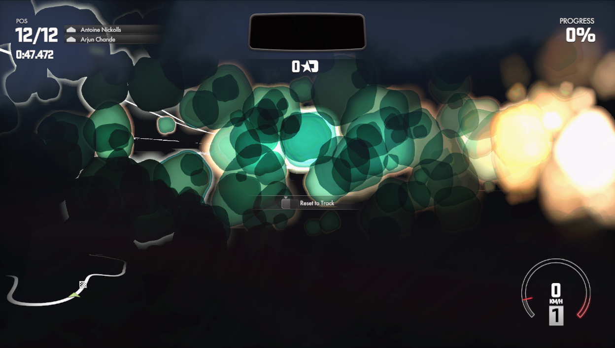 Reflections glitched