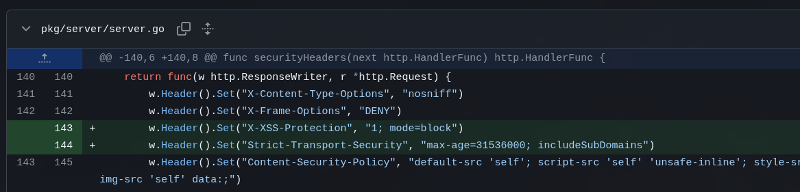 security headers extra