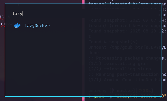 Rofi LazyDocker