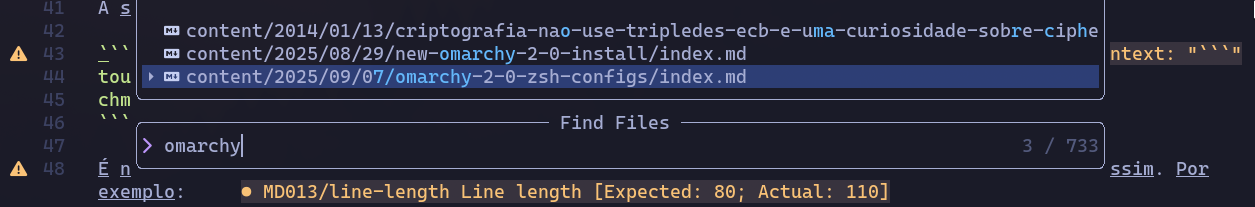 find files