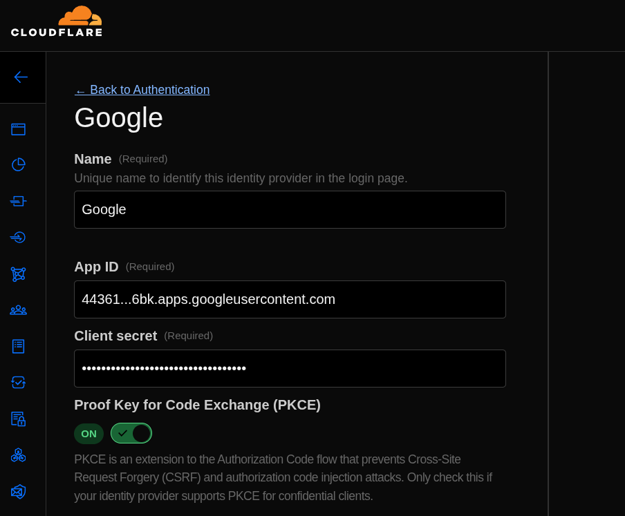 New Google Login Method
